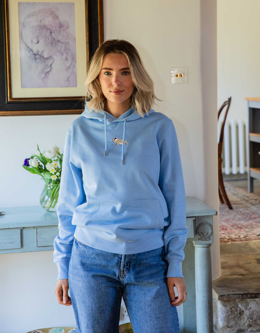Badger Embroidered Unisex Hoodie