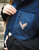 Barn Owl Recycled Polyester Fleece Gilet