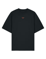 Peacock Butterfly Embroidered Unisex Oversized Tee