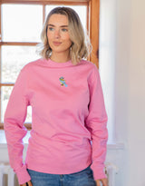 Blue Tit Embroidered Unisex Sweatshirt
