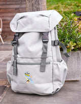 Blue Tit Embroidered Recycled Rucksack