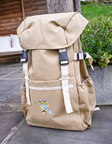 Blue Tit Embroidered Recycled Rucksack