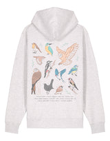 British Birds Printed Unisex Hoodie