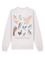 British Birds Printed Unisex Sweatshirt