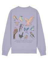 British Birds Printed Unisex Sweatshirt
