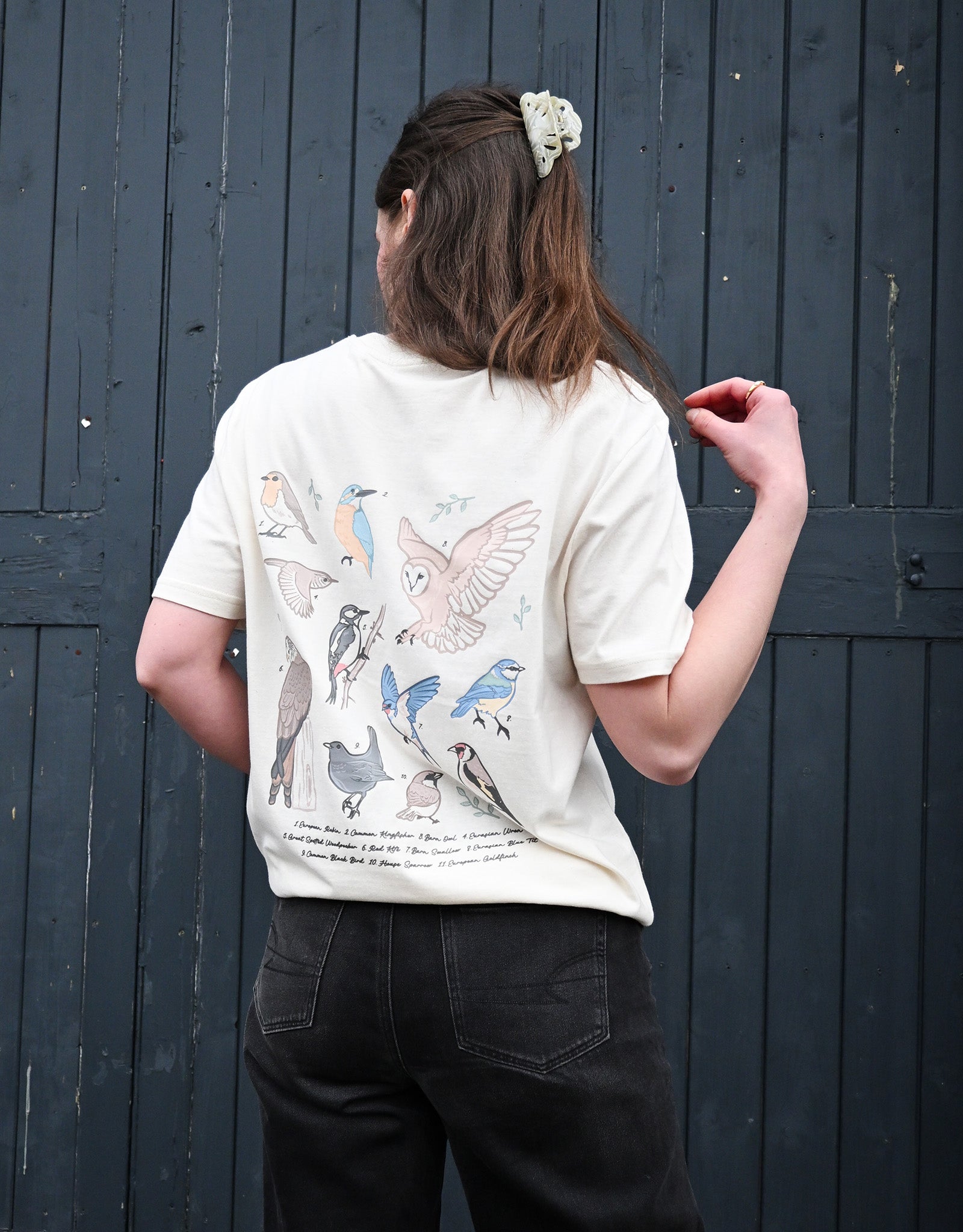 British Birds Printed Unisex T-Shirt