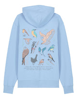 British Birds Printed Unisex Hoodie