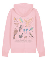 British Birds Printed Unisex Hoodie