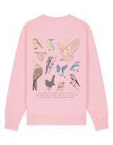 British Birds Printed Unisex Sweatshirt