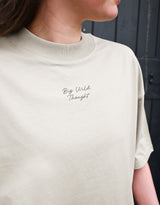 British Birds Printed Unisex Oversized Tee