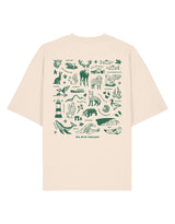 All Things British Printed Unisex Oversized Tee