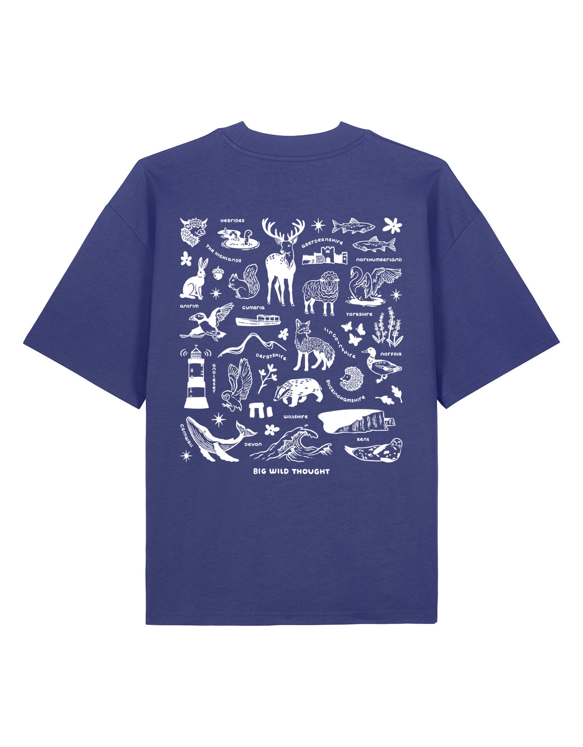 All Things British Oversized Tee - Medium