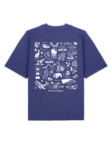 All Things British Printed Unisex Oversized Tee