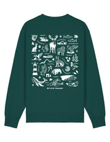 All Things British Printed Unisex Sweatshirt