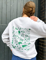 All Things British Printed Unisex Sweatshirt