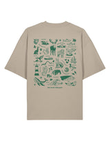 All Things British Printed Unisex Oversized Tee