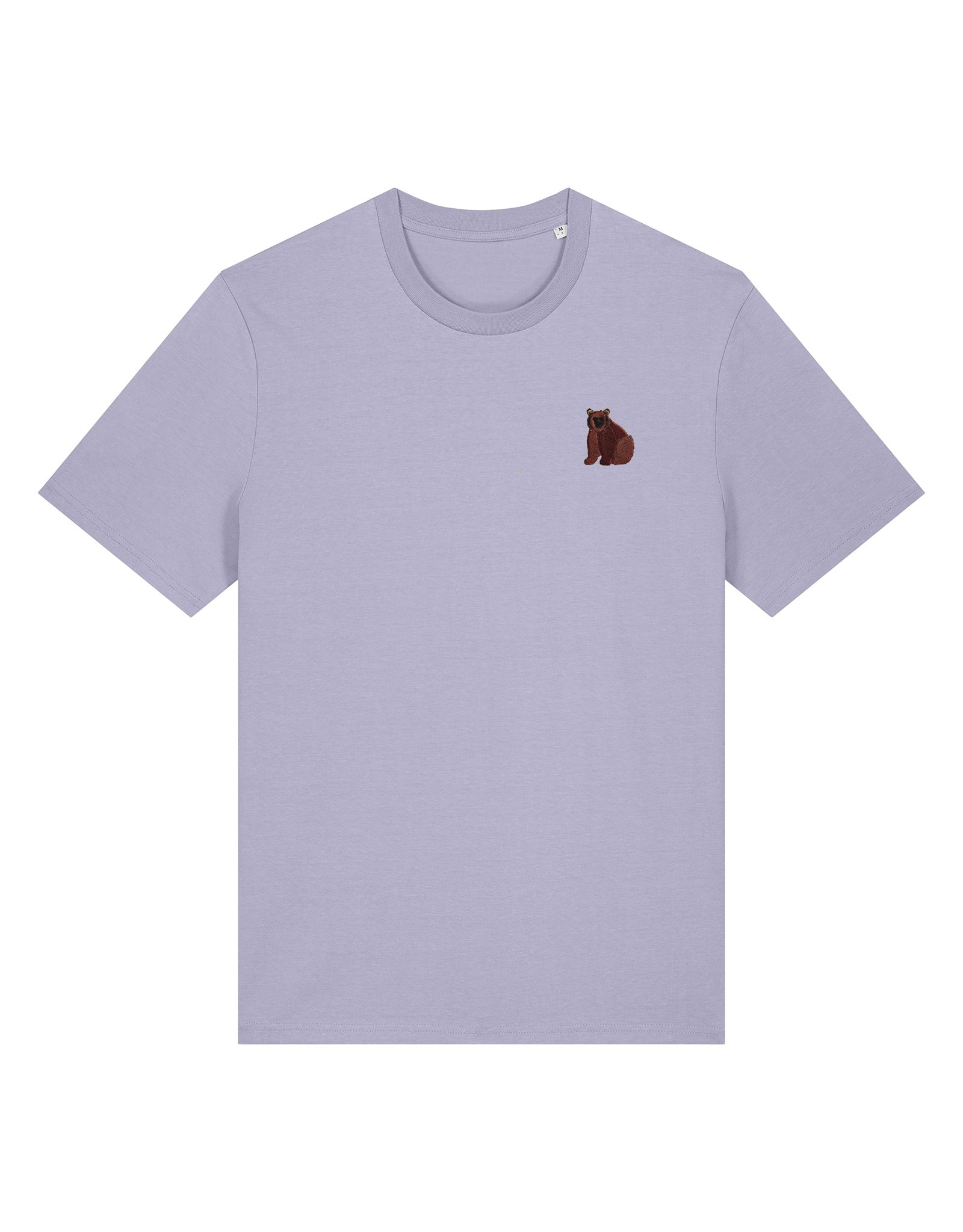 Brown Bear Embroidered Unisex T-Shirt