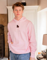 Brown Bear Embroidered Unisex Hoodie