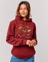 Bugs Printed Unisex Hoodie
