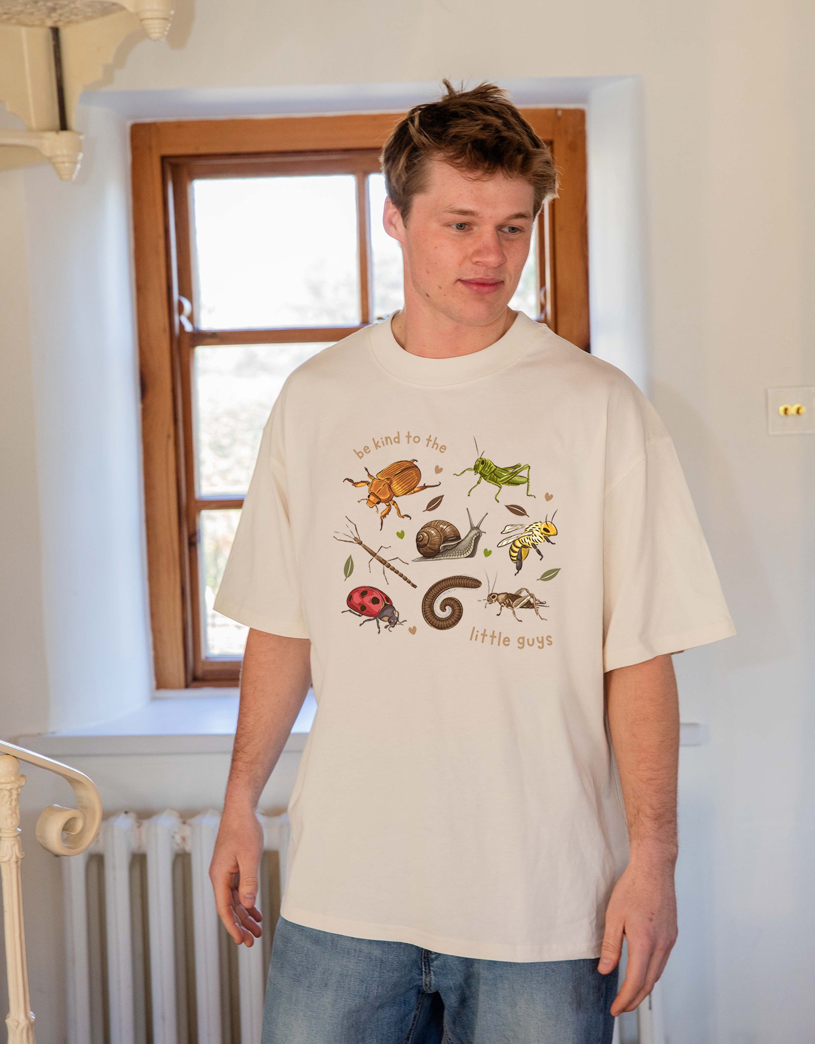 Bugs Printed Unisex Oversized Tee