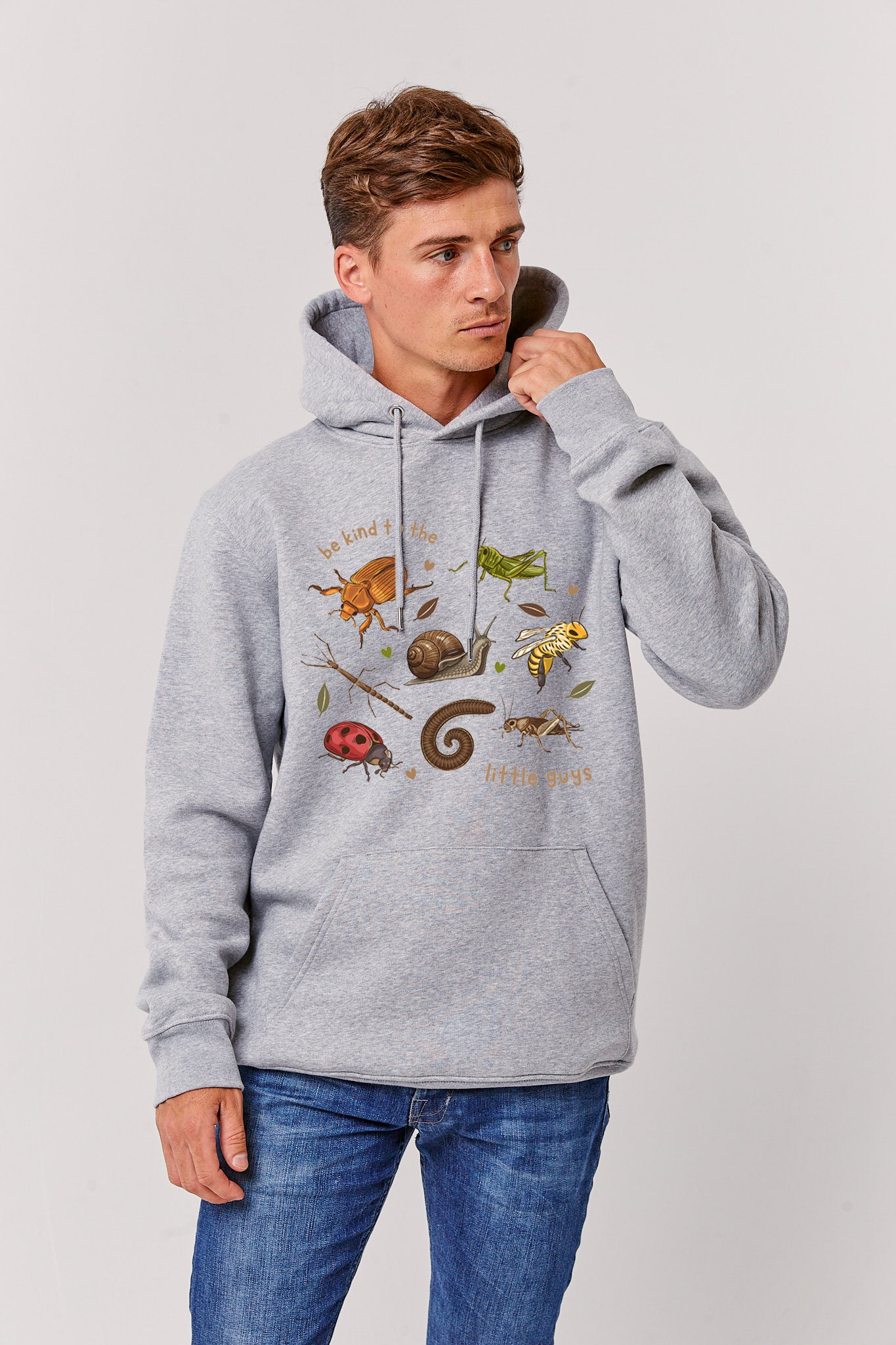 Bugs Printed Unisex Hoodie
