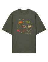 Bugs Printed Unisex Oversized Tee