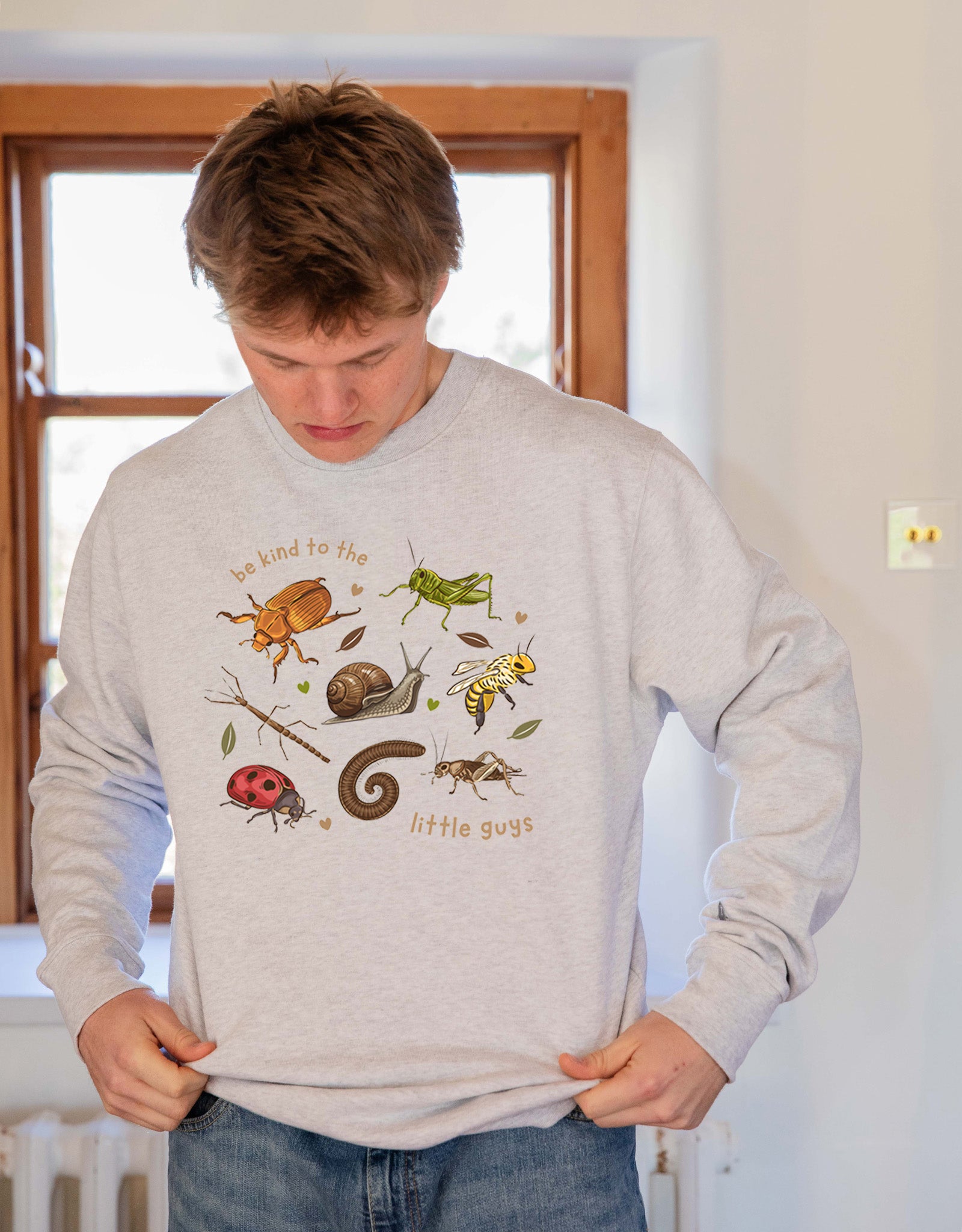 Bugs Printed Unisex Sweatshirt