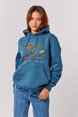 Bugs Printed Unisex Hoodie