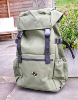 Bumblebee Embroidered Recycled Rucksack