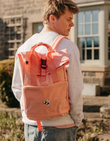 Bumblebee Embroidered Fold-Top Backpack