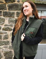 Butterfly Recycled Polyester Fleece Gilet