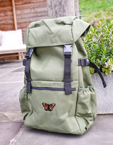 Butterfly Embroidered Recycled Rucksack