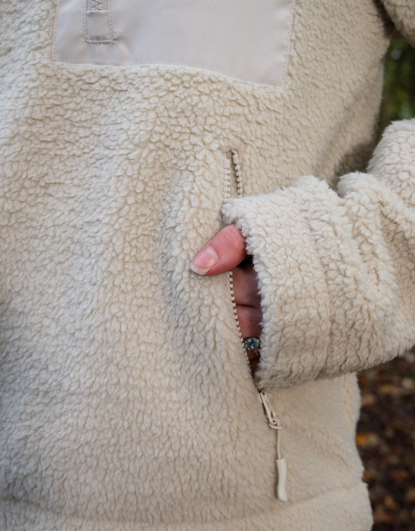 Capybara 1/4 Zip Recycled Polyester Fleece