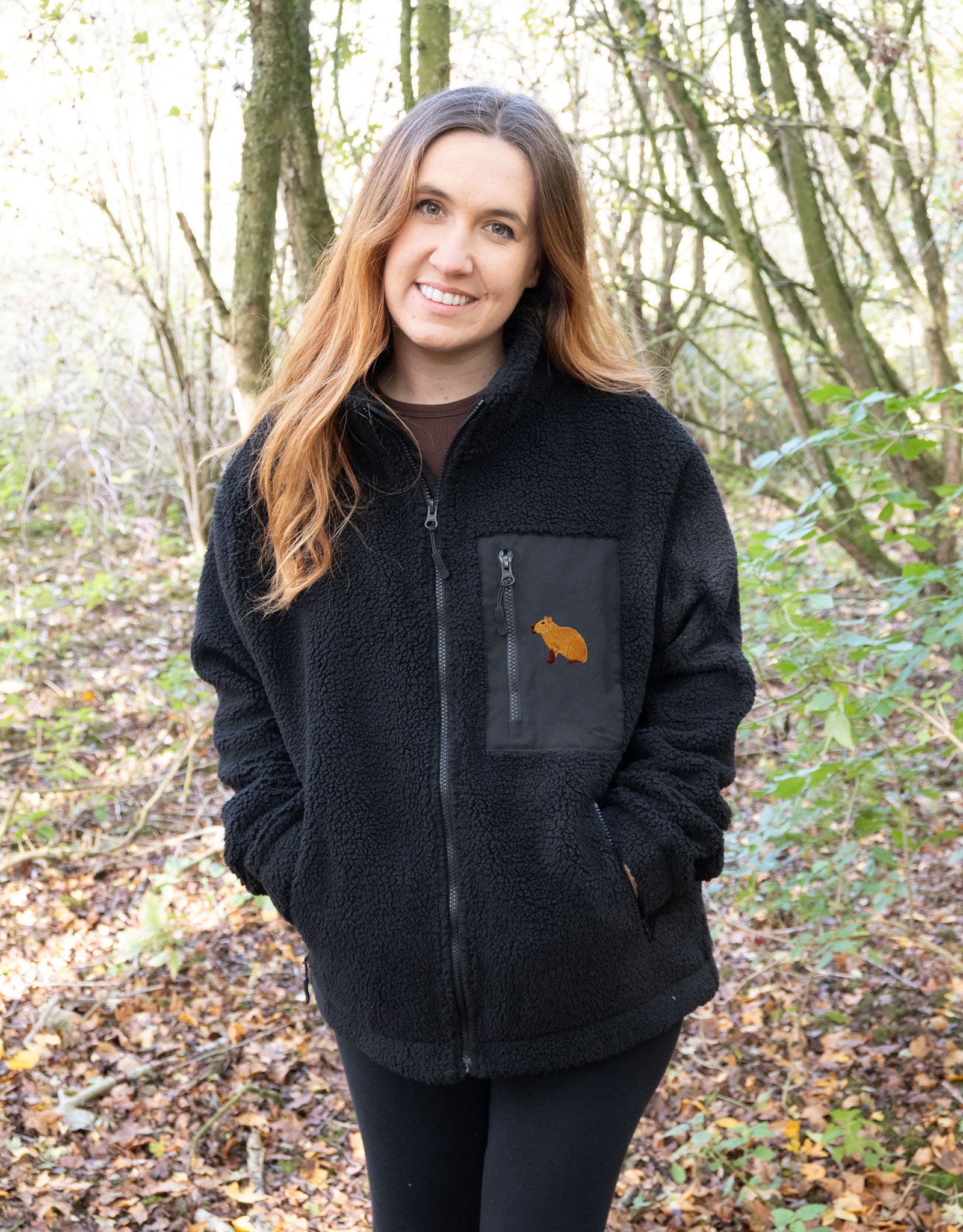 Capybara Full Zip Recycled Polyester Fleece