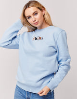 Cats Embroidered Unisex Sweatshirt