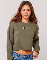 Cats Embroidered Unisex Sweatshirt