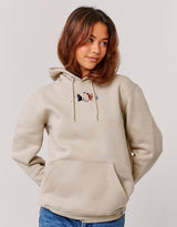 Cats Embroidered Unisex Hoodie