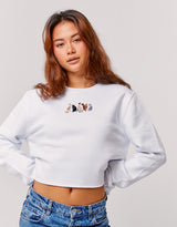 Cats Embroidered Unisex Sweatshirt