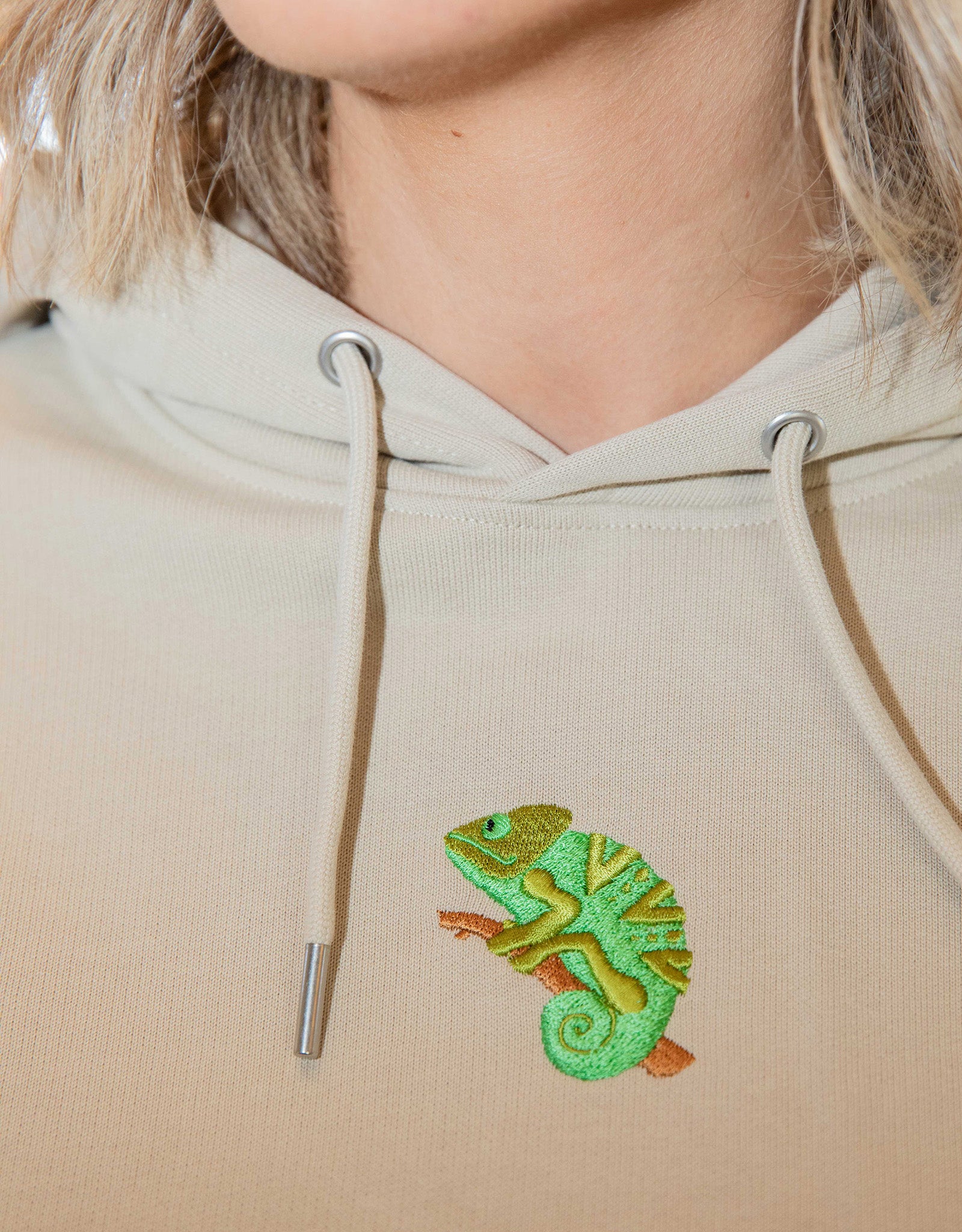 Chameleon Embroidered Unisex T-Shirt
