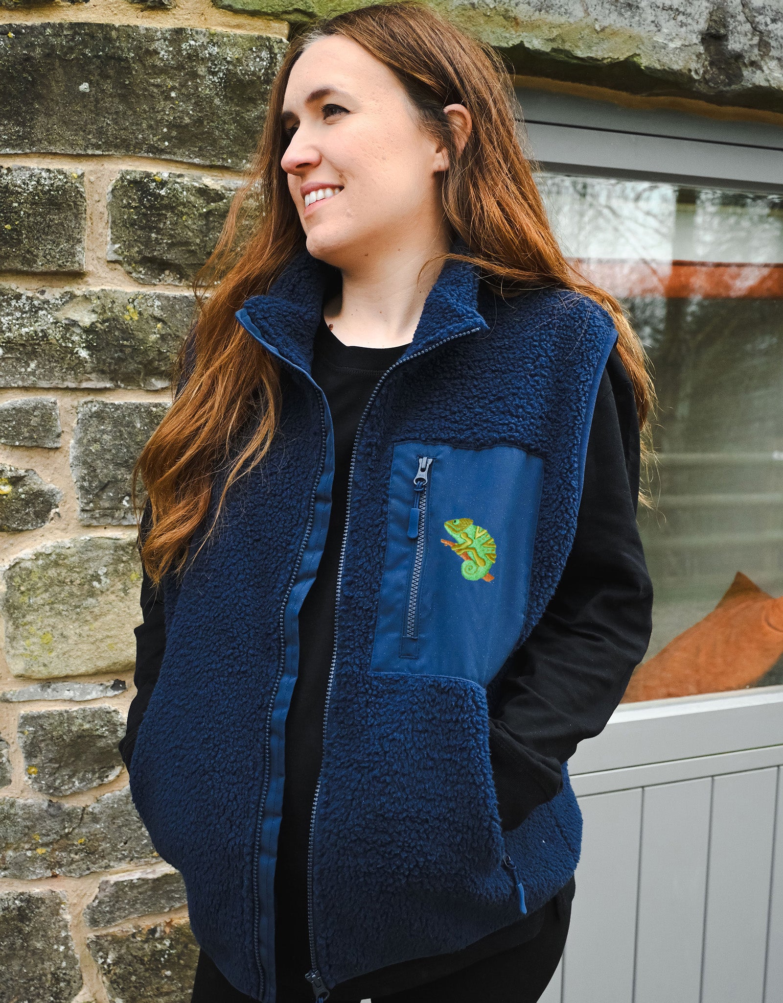 Chameleon Recycled Polyester Fleece Gilet