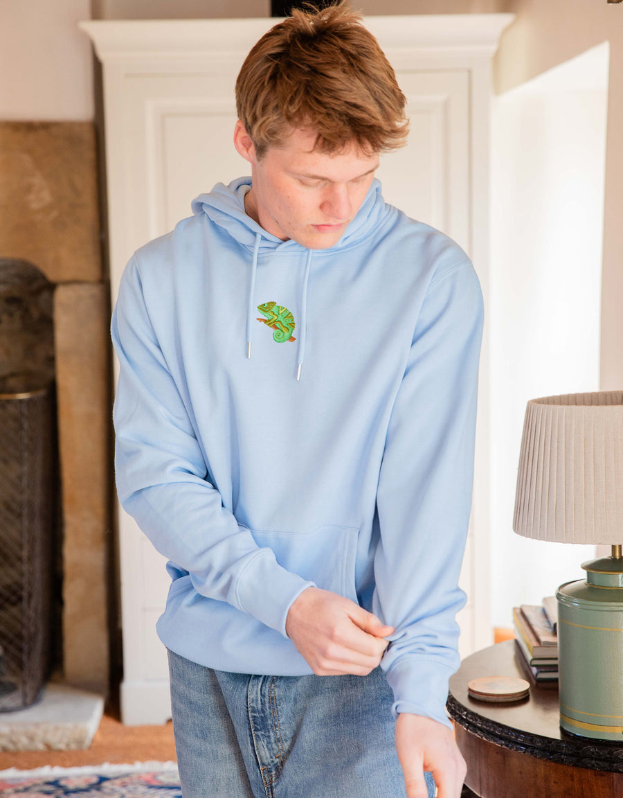 Chameleon Embroidered Unisex Hoodie