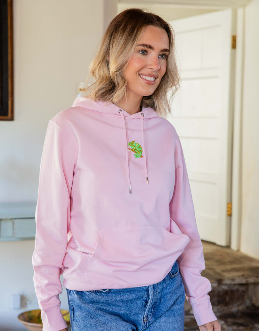 Chameleon Embroidered Unisex Hoodie