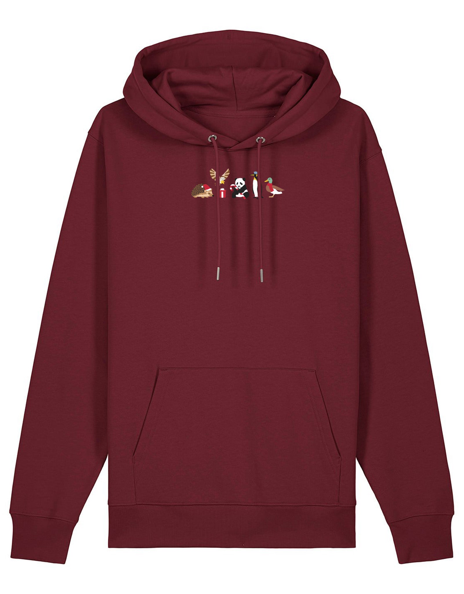 Christmas Embroidered Unisex Hoodie
