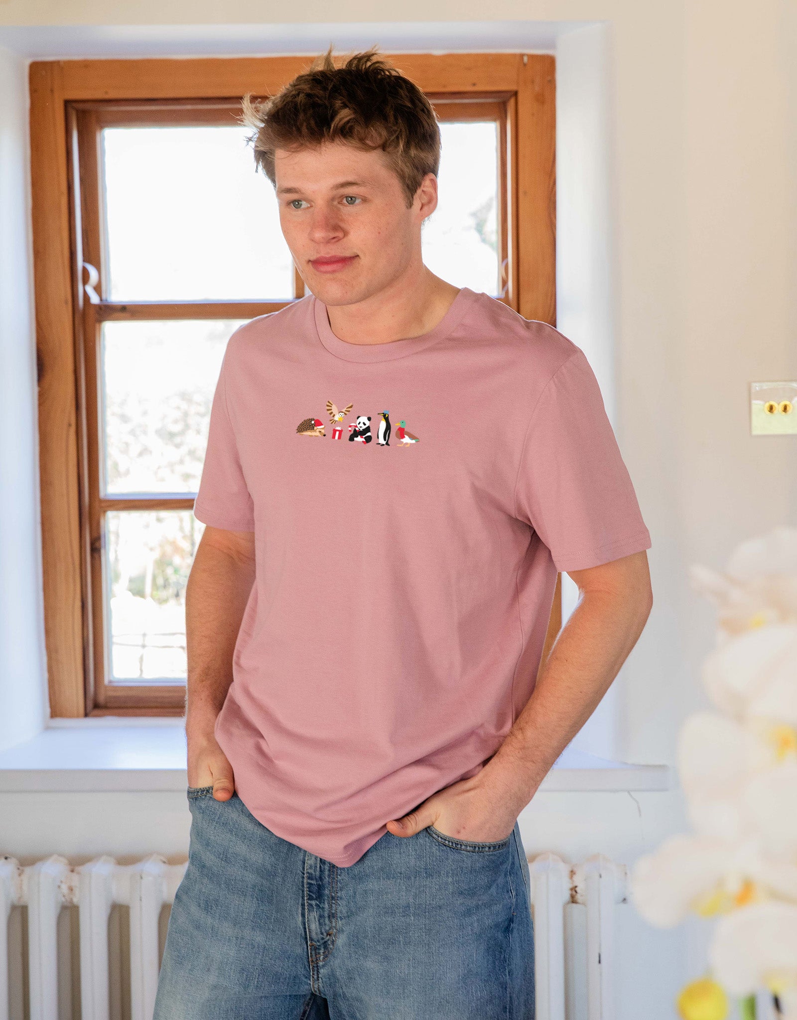 Christmas Embroidered Unisex T-Shirt