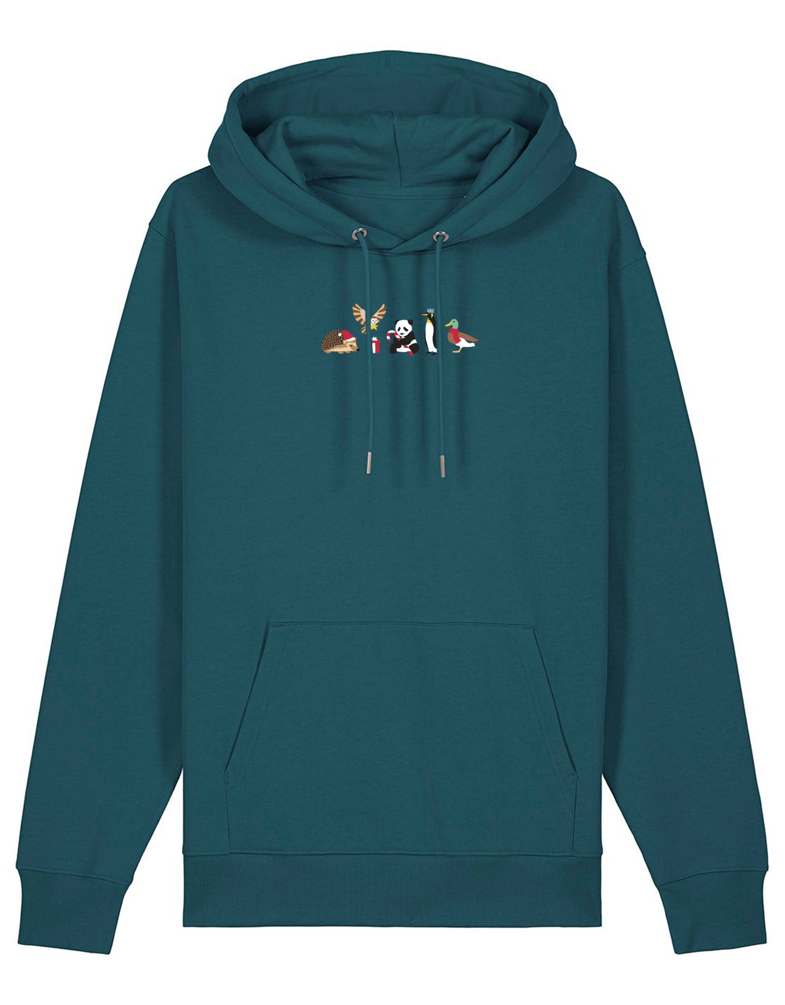 Christmas Embroidered Unisex Hoodie