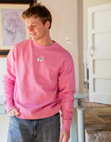 Cow Embroidered Unisex Sweatshirt