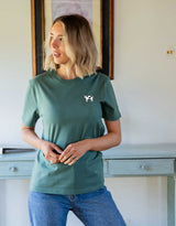 Cow Embroidered Unisex T-Shirt