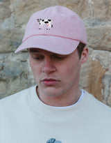 Cow Embroidered Vintage Cap