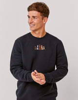 Dogs Embroidered Unisex Sweatshirt