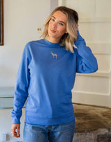Donkey Embroidered Unisex Sweatshirt